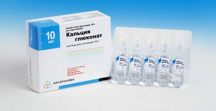 глюконат кальция