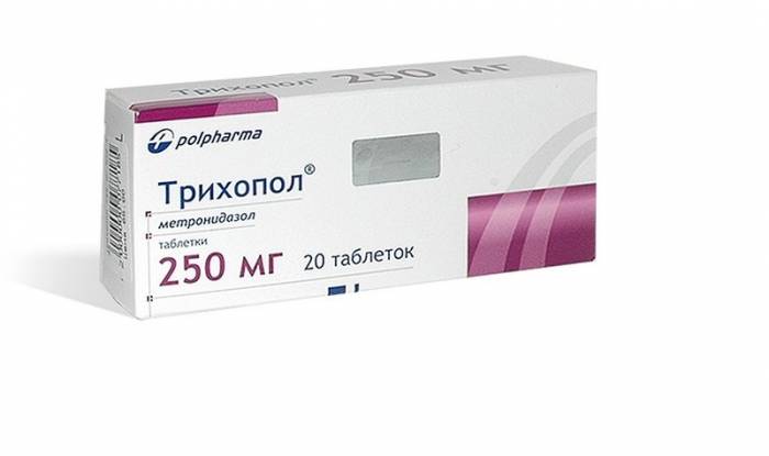 Таблетки Трихопол