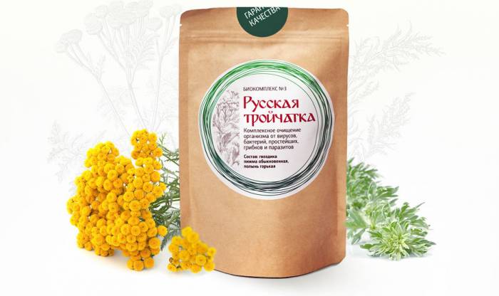 русская тройчатка