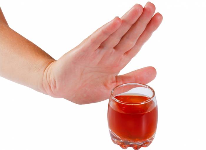 отказ от алкоголя