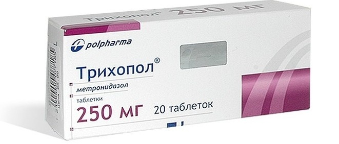 трихопол при глистах